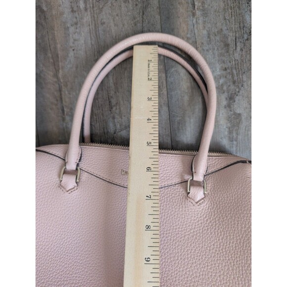 Kate Spade Mimi Satchel in Light Pink Crossbody Bag 8"h x 5.6"w x 12.4" - Picture 7 of 8